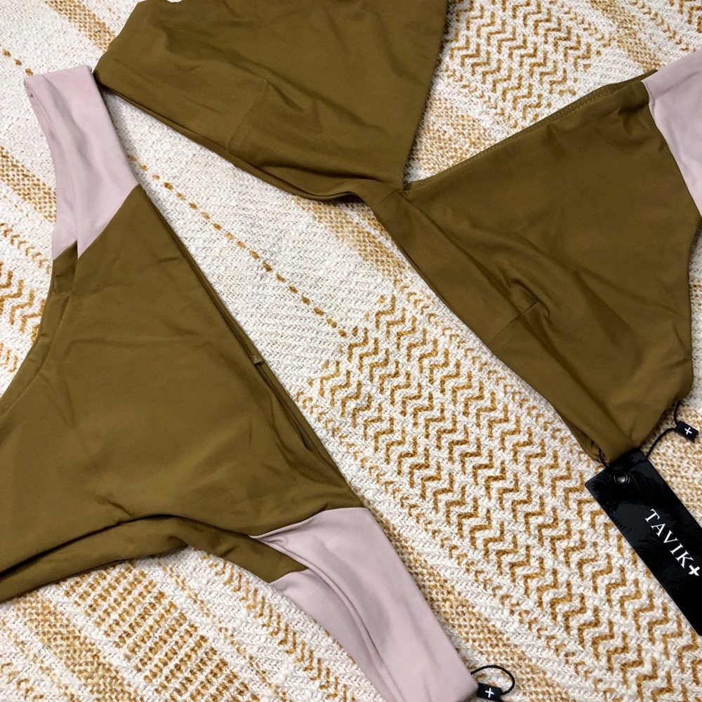 Free People ALCAMY Halter Top x Bottom Bikini Set